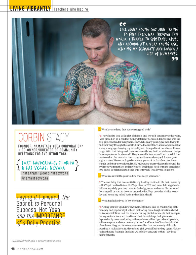 best yoga teacher corbin stacy